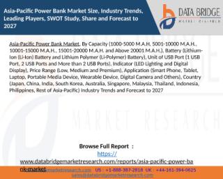 Asia-Pacific Power Bank Market Size, Industry Trends, Leading Players, SWOT Study, Share and Forecast to 2027.pptx