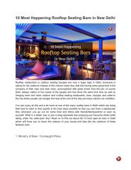 10 Most Happening Rooftop Seating Bars in New Delhi.pdf